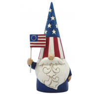 Jim Shore HWC, Figurine, American Gnome, 5.5" Tall